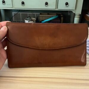 Brown Leather Woman’s  Clutch